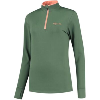Damska Bluza sportowa Do Biegania Rogelli Snake Green - Rozmiar S Damska Bluza sportowa Do Biegania Rogelli Snake Green - Rozmiar S