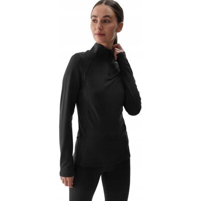 Damska bluza termoaktywna 4F BRUF070 czarny 20S M Damska bluza termoaktywna 4F BRUF070 czarny 20S M