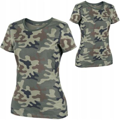 Helikon-Tex Damska Koszulka Bawełniana Krótki Rękaw T-Shirt Helikon Pl Woodland M Helikon-Tex Damska Koszulka Bawełniana Krótki Rękaw T-Shirt Helikon Pl Woodland M