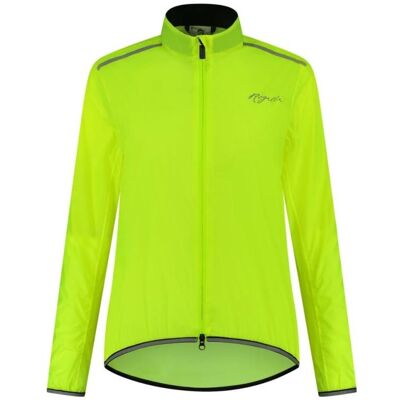 Damska Kurtka Rowerowa Rogelli Essential Fluo Yellow - Rozmiar Xs Damska Kurtka Rowerowa Rogelli Essential Fluo Yellow - Rozmiar Xs