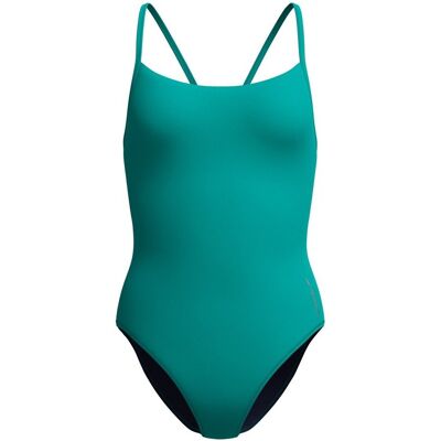 Inny producent Damski Strój Kąpielowy Jednoczęściowy Speedo Solid Racerback 1pc Green/navy, Rozmiar L Inny producent Damski Strój Kąpielowy Jednoczęściowy Speedo Solid Racerback 1pc Green/navy, Rozmiar L