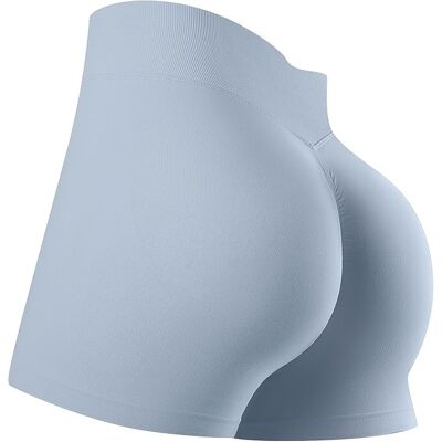 Inny producent Damskie Bezszwowe Spodenki Push-up Kryjące do Jogi Biegania L Niebieskie Inny producent Damskie Bezszwowe Spodenki Push-up Kryjące do Jogi Biegania L Niebieskie