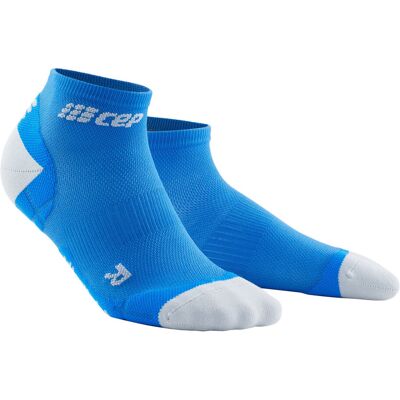 Damskie skarpety kompresyjne sportowe CEP Ultralight low-cut niebieskie Damskie skarpety kompresyjne sportowe CEP Ultralight low-cut niebieskie