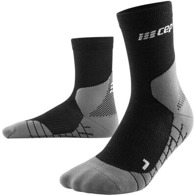Damskie Skarpety Kompresyjne Trekkingowe Z Wełną Hiking Light Merino Krótkie Czarne 37-40 Cep Damskie Skarpety Kompresyjne Trekkingowe Z Wełną Hiking Light Merino Krótkie Czarne 37-40 Cep