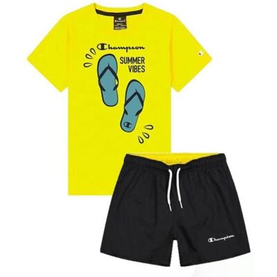 Dres dziecięcy Champion 306050YS099 SET Żółty Dres dziecięcy Champion 306050YS099 SET Żółty