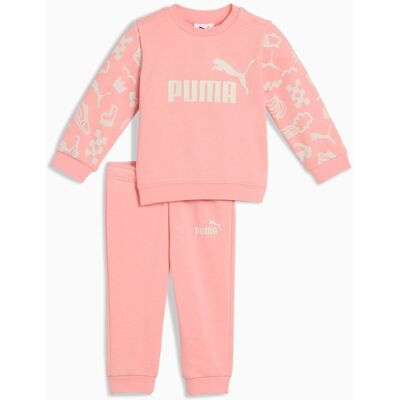 Puma - Minicats Sandy Adventures Crew Set - Różowy - Zestaw Puma - Minicats Sandy Adventures Crew Set - Różowy - Zestaw
