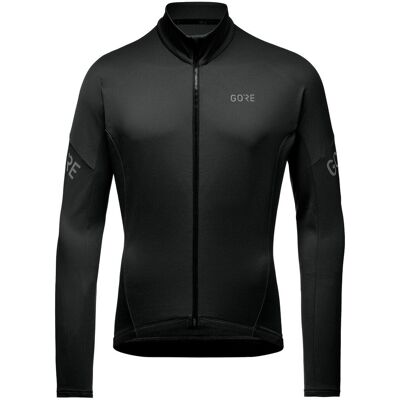 Dżersej męska kurtka rowerowa GORE WEAR C3 Thermo r. S Czarny Termiczny Dżersej męska kurtka rowerowa GORE WEAR C3 Thermo r. S Czarny Termiczny