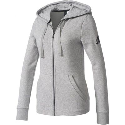 Adidas Essentials Solid Full Zip Hoodie W Adidas Essentials Solid Full Zip Hoodie W