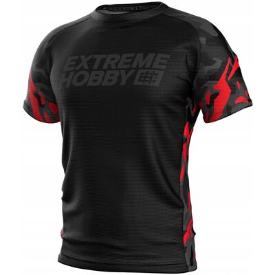 Extreme Hobby Koszulka Techniczna Black Panther Czarno-Czerwona Xl Extreme Hobby Koszulka Techniczna Black Panther Czarno-Czerwona Xl