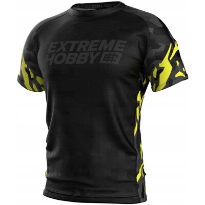 Extreme Hobby Koszulka Techniczna Black Panther Czarno-Żółta Xl Extreme Hobby Koszulka Techniczna Black Panther Czarno-Żółta Xl