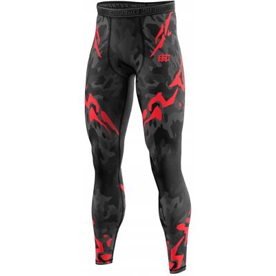 Extreme Hobby Legginsy Black Panther Czarno-Czerwony XL Extreme Hobby Legginsy Black Panther Czarno-Czerwony XL