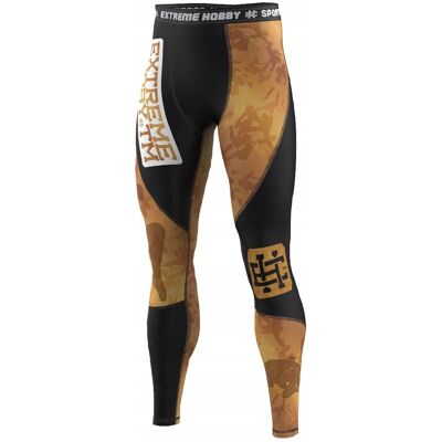 Extreme Hobby Leginsy Golden Warrior Czarne M Extreme Hobby Leginsy Golden Warrior Czarne M