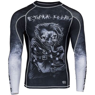 Extreme Hobby, Rashguard męski termoaktywny z długim rękawem, Psycho Clown, rozmiar XL Extreme Hobby, Rashguard męski termoaktywny z długim rękawem, Psycho Clown, rozmiar XL