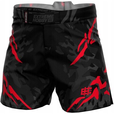 Extreme Hobby Spodenki Athletic Black Panther Czarno-Czerwone Xl Extreme Hobby Spodenki Athletic Black Panther Czarno-Czerwone Xl