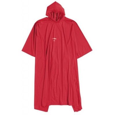 FERRINO, Płaszcz przeciwdeszczowy, Poncho Junior, czerwony FERRINO, Płaszcz przeciwdeszczowy, Poncho Junior, czerwony