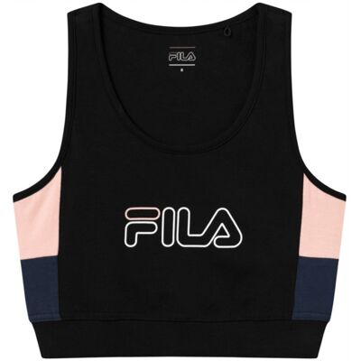 Fila Koszulka Damska JADEA Crop Top CZARNY Rozmiar XL Fila Koszulka Damska JADEA Crop Top CZARNY Rozmiar XL