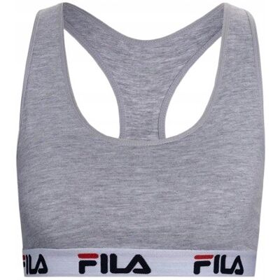 Fila SZARY GŁADKI BAWEŁNIANY SPORTOWY BIUSTONOSZ TOP M J2A Fila SZARY GŁADKI BAWEŁNIANY SPORTOWY BIUSTONOSZ TOP M J2A