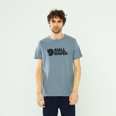 Fjallraven Logo T-Shirt Uncle Blue-Mela - L Fjallraven Logo T-Shirt Uncle Blue-Mela - L