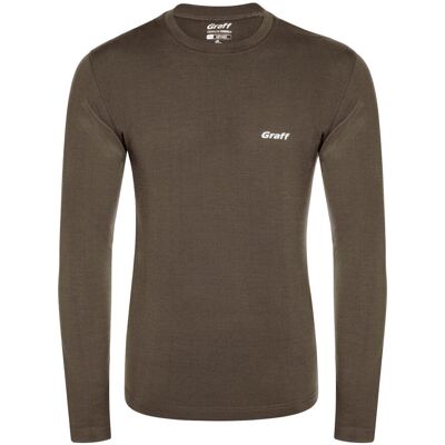 GOLF TERMOAKTYWNY GRAFF MERINO LIGHT (921) - Brązowy -M GOLF TERMOAKTYWNY GRAFF MERINO LIGHT (921) - Brązowy -M
