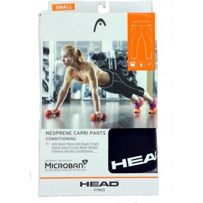 Head Fitness Spodnie Spodenki Damskie Capri Neoprenowe Siłownia Aerobik R S Head Fitness Spodnie Spodenki Damskie Capri Neoprenowe Siłownia Aerobik R S