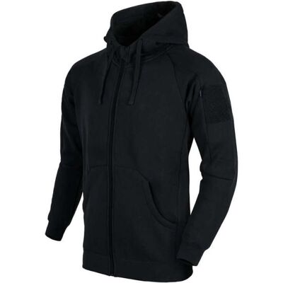 Helikon-Tex Bluza sportowa Bluza sportowa z kapturem Urban Tactical Hoodie Lite (FullZip)® Czarna - XL Helikon-Tex Bluza sportowa Bluza sportowa z kapturem Urban Tactical Hoodie Lite (FullZip)® Czarna - XL