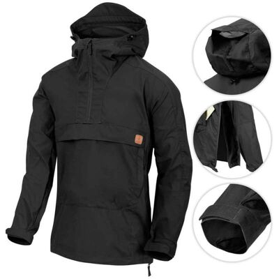 Helikon-Tex Helikon, Tex, Kurtka Anorak WOODSMAN czarny, XL Helikon-Tex Helikon, Tex, Kurtka Anorak WOODSMAN czarny, XL