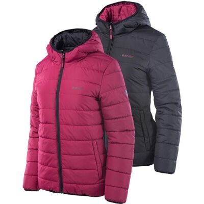 Hi-Tec, LADY HAIMO, Kurtka pikowana damska, Beet Red/Black, S Hi-Tec, LADY HAIMO, Kurtka pikowana damska, Beet Red/Black, S