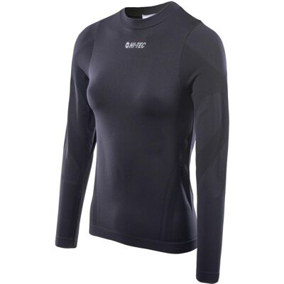 Hitec, Bluzka Termoaktywna Damska, Lady Surim Top, Black, S/m Hitec, Bluzka Termoaktywna Damska, Lady Surim Top, Black, S/m