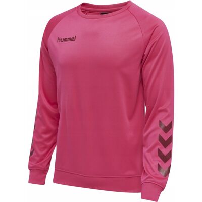 Hummel promo poly sweatshirt rozmiar M różowy Hummel promo poly sweatshirt rozmiar M różowy