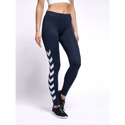 Leggins Lily Slim Fit Granatowe od Hummel - Odzież sportowa Leggins Lily Slim Fit Granatowe od Hummel - Odzież sportowa