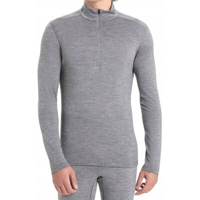 Inny producent Icebreaker 200 Oasis Bluza Termoaktywna L/S Half Zip - gritstone hthr Inny producent Icebreaker 200 Oasis Bluza Termoaktywna L/S Half Zip - gritstone hthr