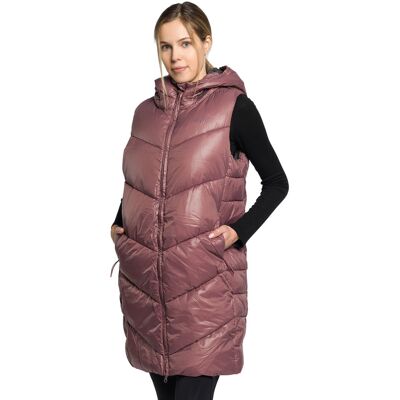 Kamizelka damska 4F brązowa H4Z22-KUDP006 S Kamizelka damska 4F brązowa H4Z22-KUDP006 S