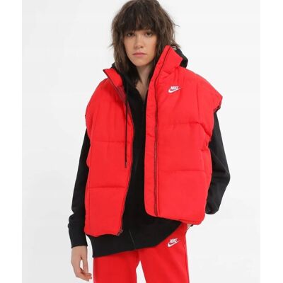 Kamizelka damska czerwona Nike Sportswear bezrękawnik FB7679-657 r. S Kamizelka damska czerwona Nike Sportswear bezrękawnik FB7679-657 r. S