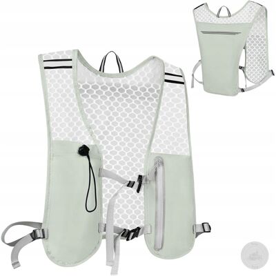 Inny producent KAMIZELKA DO BIEGANIA ULTRALEKKA ODBLASKOWA PLECAK SPORTOWY UNISEX Inny producent KAMIZELKA DO BIEGANIA ULTRALEKKA ODBLASKOWA PLECAK SPORTOWY UNISEX
