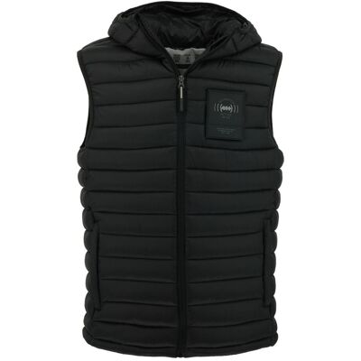 Kamizelka męska Monotox MX23081 VEST INSULATOR BLACK / BLACK Czarna Kamizelka męska Monotox MX23081 VEST INSULATOR BLACK / BLACK Czarna