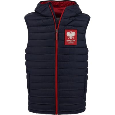 Kamizelka męska Monotox MX23084 VEST INSULATOR NAVY / RED Granatowa Kamizelka męska Monotox MX23084 VEST INSULATOR NAVY / RED Granatowa