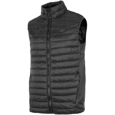 Kamizelka trekkingowa męska 4F czarna H4Z22-KUMP001 XXL Kamizelka trekkingowa męska 4F czarna H4Z22-KUMP001 XXL