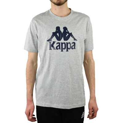 Kappa Caspar T-Shirt 303910-15-4101m, Męskie, T-Shirt, Szary Kappa Caspar T-Shirt 303910-15-4101m, Męskie, T-Shirt, Szary