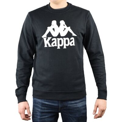 Kappa Sertum RN Sweatshirt 703797-19-4006, Męskie, Bluza sportowa, Czarny Kappa Sertum RN Sweatshirt 703797-19-4006, Męskie, Bluza sportowa, Czarny