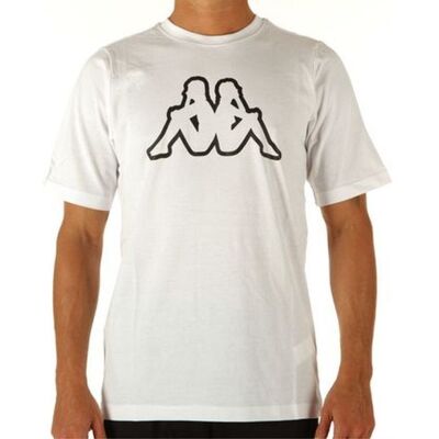 Kappa T-Shirt Męski Biały Logo Cromen 303hz70-903 Xl Kappa T-Shirt Męski Biały Logo Cromen 303hz70-903 Xl