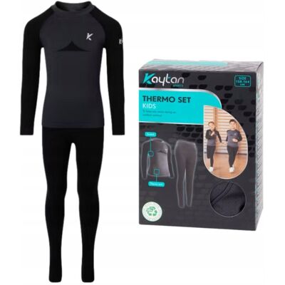 ZDTRADING Komplet bielizna termoaktywna KAYTAN THERMO SET KIDS czarny r. 134-140 ZDTRADING Komplet bielizna termoaktywna KAYTAN THERMO SET KIDS czarny r. 134-140