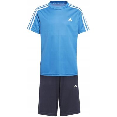 Zestaw treningowy Adidas dla dzieci - Odprowadzanie wilgoci, Poliester z recyklingu Zestaw treningowy Adidas dla dzieci - Odprowadzanie wilgoci, Poliester z recyklingu