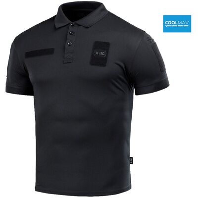 Koszula Polo T M-Tac Elite Tactical Coolmax Czarna Xl Koszula Polo T M-Tac Elite Tactical Coolmax Czarna Xl