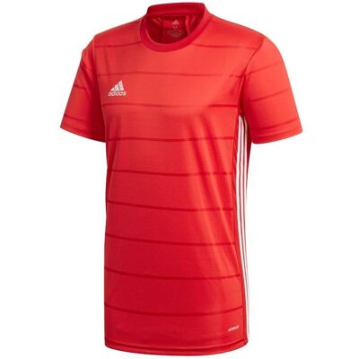 Adidas Campeon 21 FT6763 - Czerwony - 158-163 cm/XS - T-shirt Adidas Campeon 21 FT6763 - Czerwony - 158-163 cm/XS - T-shirt