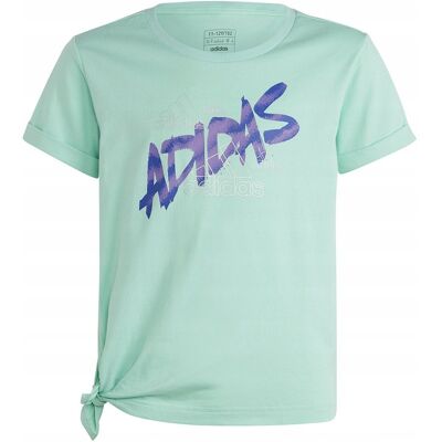 Koszulka adidas Dance Knotted Tee girls Jr HR5817 Koszulka adidas Dance Knotted Tee girls Jr HR5817