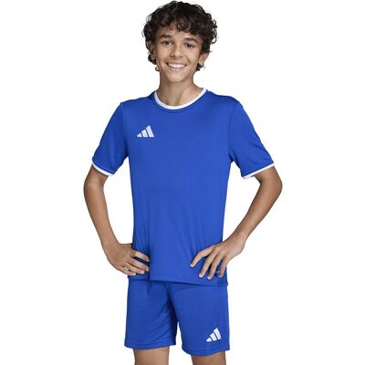 Koszulka adidas Entrada 26 JSY JZ2531 niebieski 116 cm Koszulka adidas Entrada 26 JSY JZ2531 niebieski 116 cm