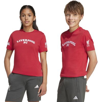 Koszulka adidas Liverpool FC Tee Junior JW7878 czerwony 140 cm Koszulka adidas Liverpool FC Tee Junior JW7878 czerwony 140 cm