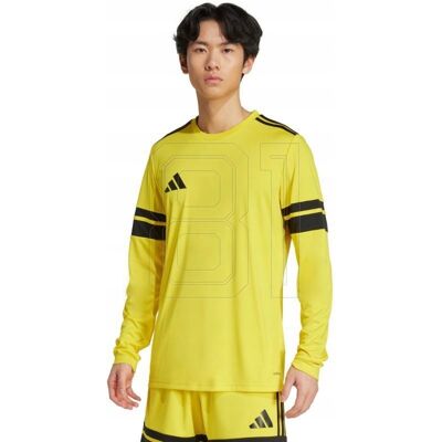 Adidas Squadra 25 Koszulka piłkarska z krótkim rękawem Żółta - Odzież sportowa Adidas Squadra 25 Koszulka piłkarska z krótkim rękawem Żółta - Odzież sportowa