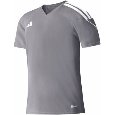 Koszulka adidas Tiro 23 League Jersey Jr (kolor Szary/Srebrny, rozmiar 128cm) Koszulka adidas Tiro 23 League Jersey Jr (kolor Szary/Srebrny, rozmiar 128cm)