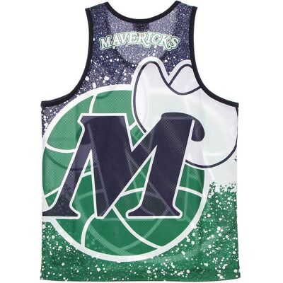 Mitchell & Ness Dallas Mavericks Tank Top - Koszykówka Cały Rok Mężczyźni Zielony Mitchell & Ness Dallas Mavericks Tank Top - Koszykówka Cały Rok Mężczyźni Zielony